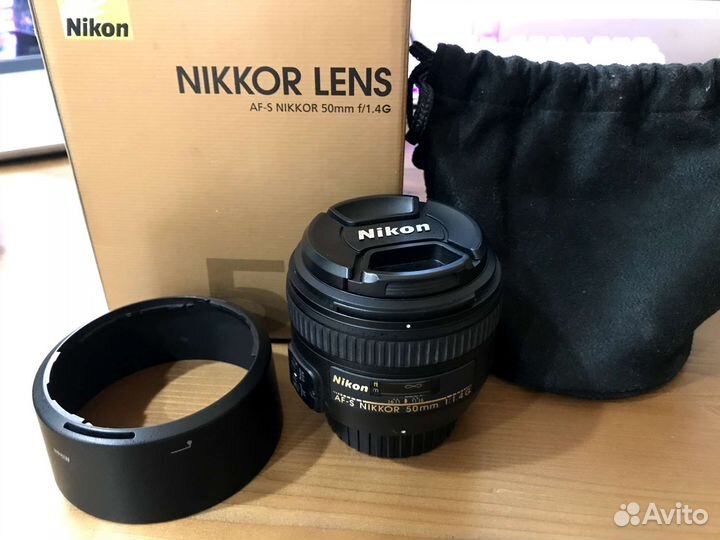 Объектив af-s nikkоr 50mm f 1.4g