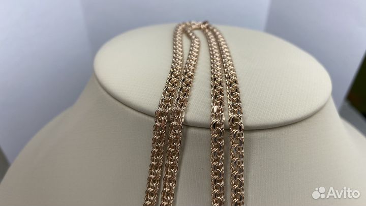 Золотая цепь бисмарк 50 см