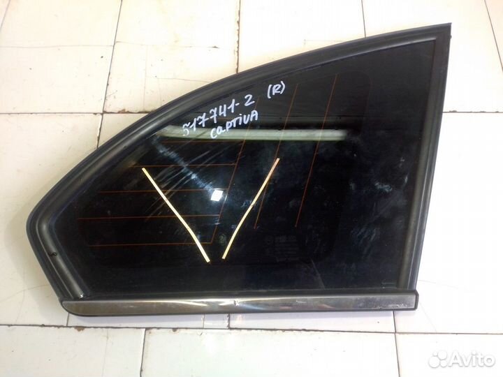 Стекло кузовное глухое правое (Chevrolet Captiva)