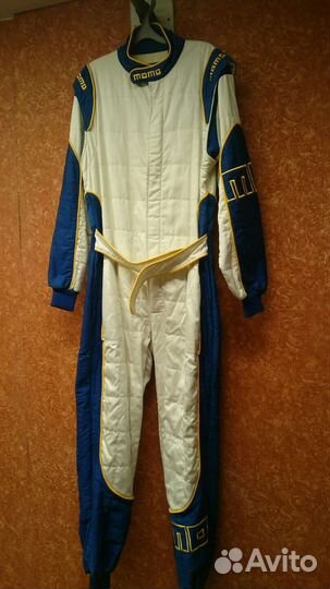 Комбинезон для авто спорта momo Оригинал р,58