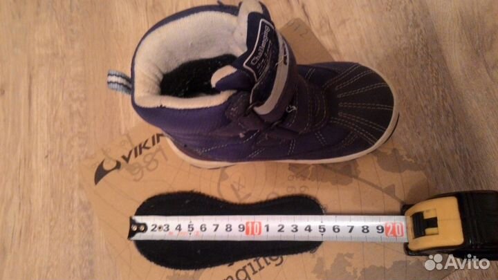 Зимние ботинки Viking фиолетовые
