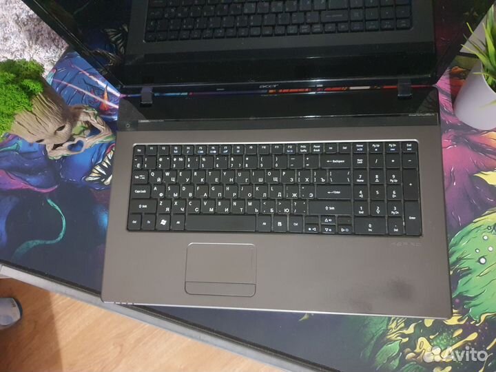 Большой мощный Acer 4 ядра AMD Radeon 17.3