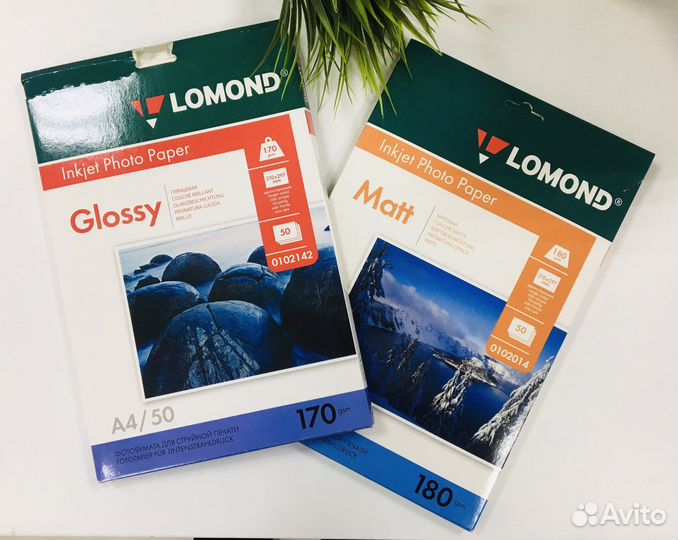 Фотобумага А4, А6