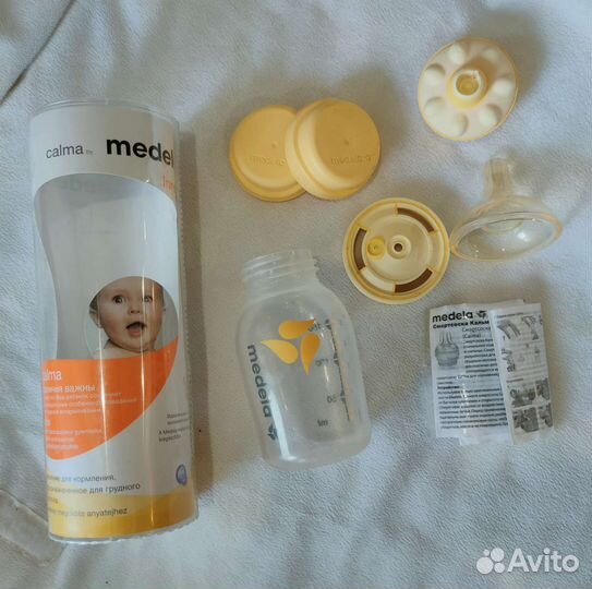 Бутылочка со смартсоской Medela Calma 150 мл