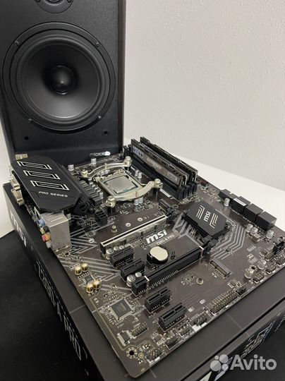 Материнская плата msi z390-A Pro, i9700, озу 16gb