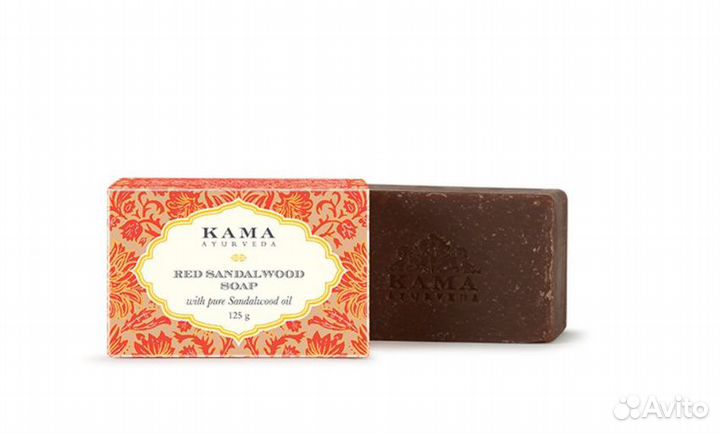 Kama Ayurveda Мыло с красным сандаловым деревом