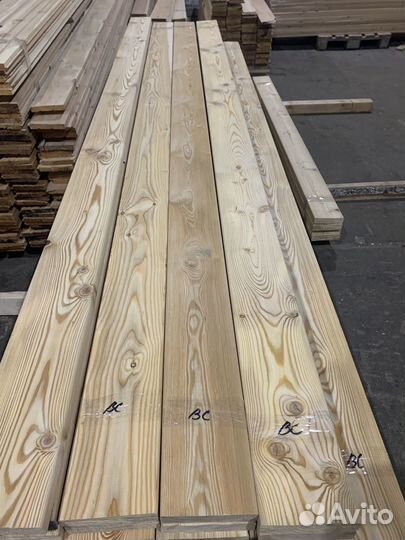 Планкен прямой лиственница 20х140х3000