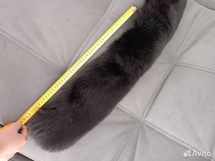 Воротник из натурального меха песца