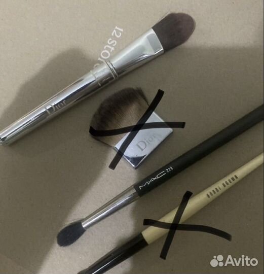 Кисти dior bobbi brown mac