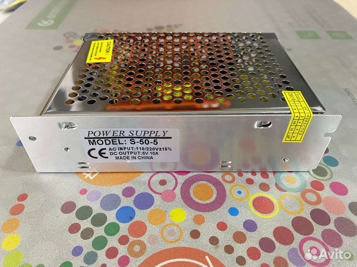Блок питания 5В, 50Вт