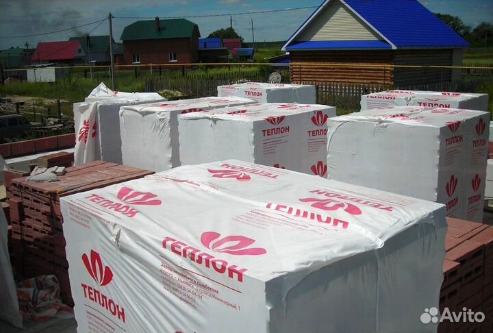 Газобетон Теплон плотность D400 размер 300/400