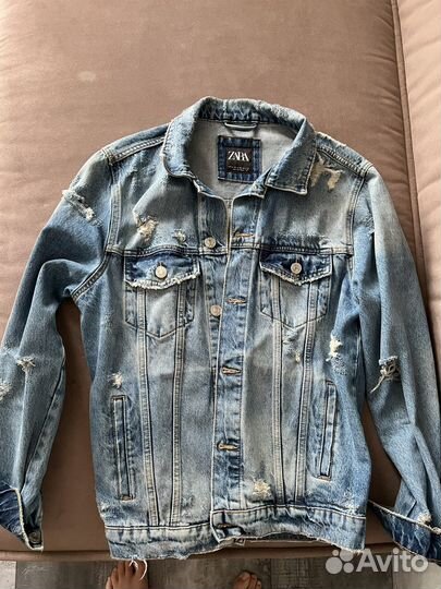 Джинсовая куртка zara
