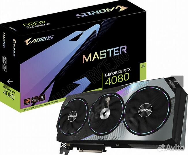 Видеокарта Gigabyte RTX 4080 Aorus Master