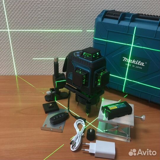 Лазерный уровень 360 Makita 4D, 16 линий