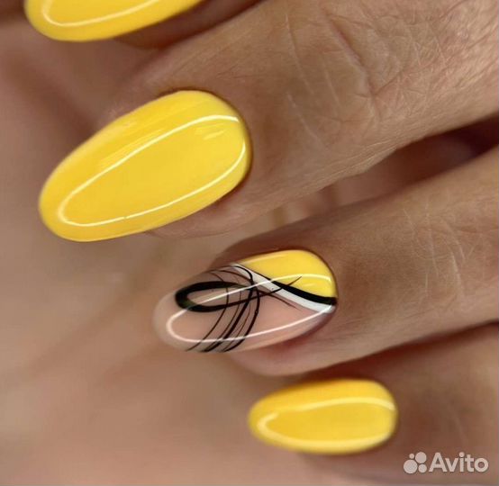 Маникюр, гель-лак, френч