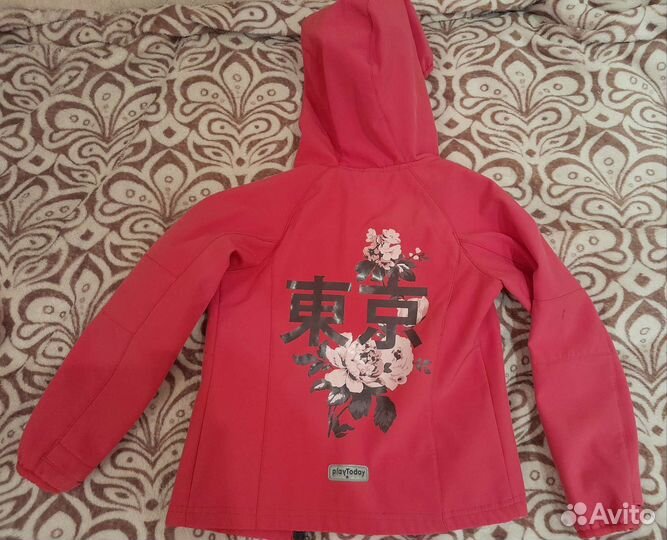 Куртка softshell для девочки 116