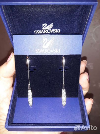 Клипсы Сваровски Swarovski