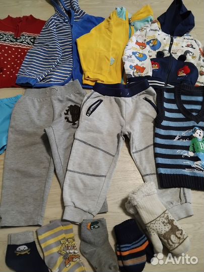 Вещи пакетом на мальчика 92 98