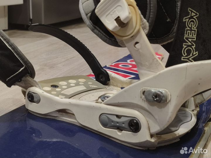 Крепления для сноуборда nidecker 41-44 размер