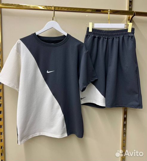 Спортивный костюм мужской Nike шорты и футболка