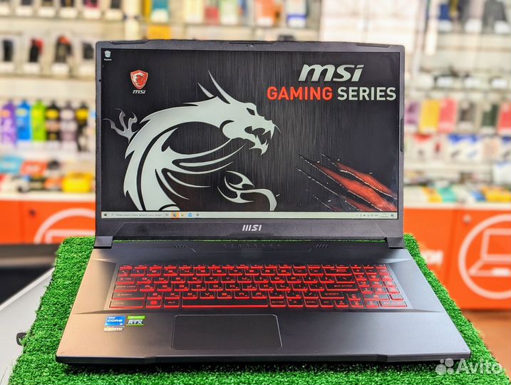Игровой ноутбук MSI Katana GF76 i5-12450h/ RTX3050