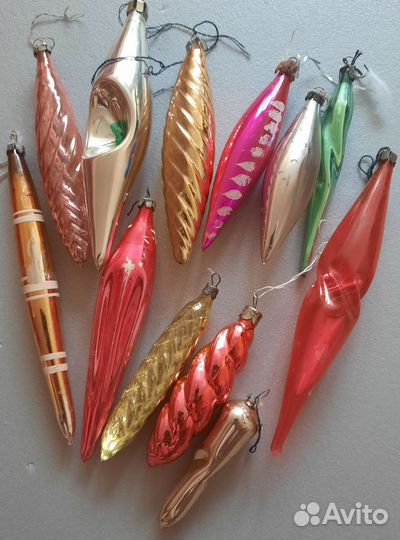 Елочные игрушки СССР