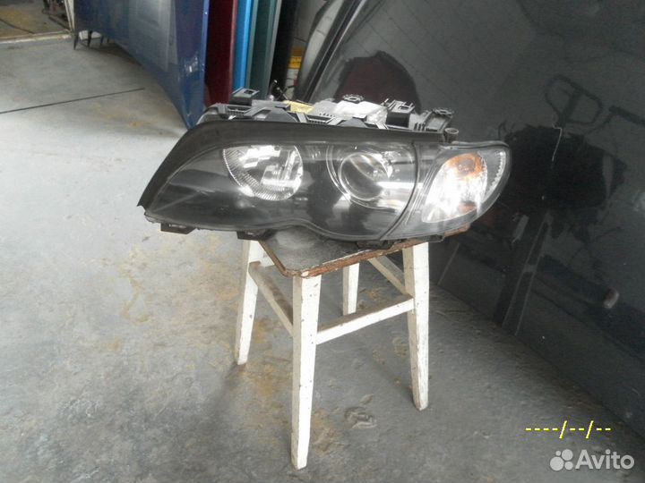 Фара левая BMW e46 рестайлинг. Ксенон