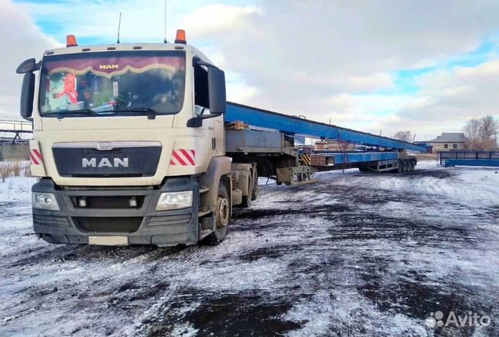 Услуги перевозки негабарита, трал