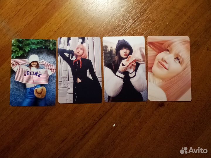 Карты Black Pink ломо Лиса