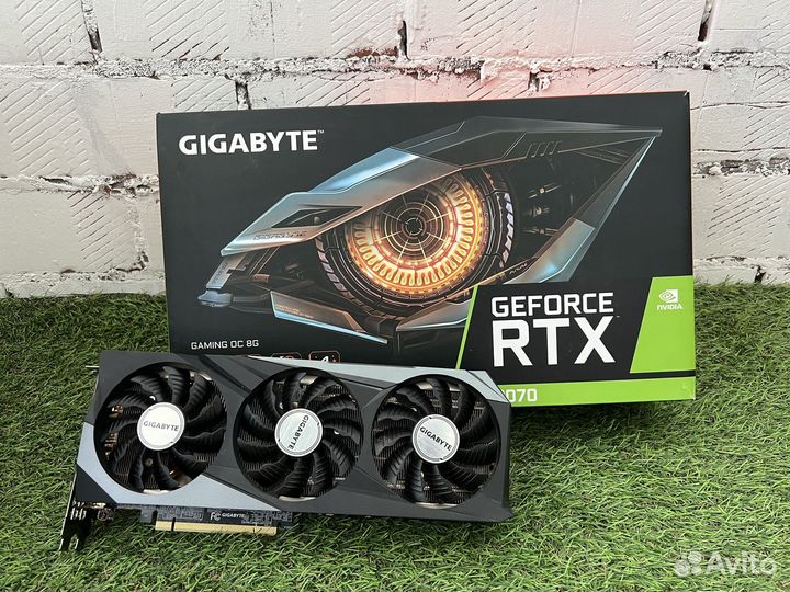 Игровая видеокарта Gigabyte RTX 3070