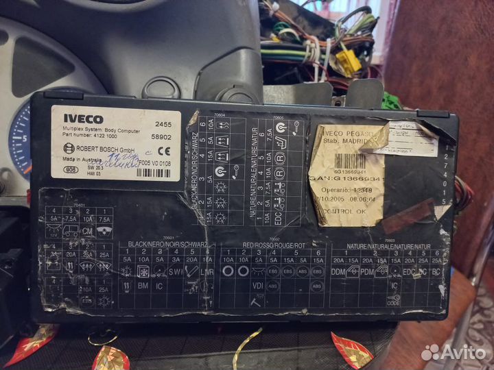 Проводка iveco стралис