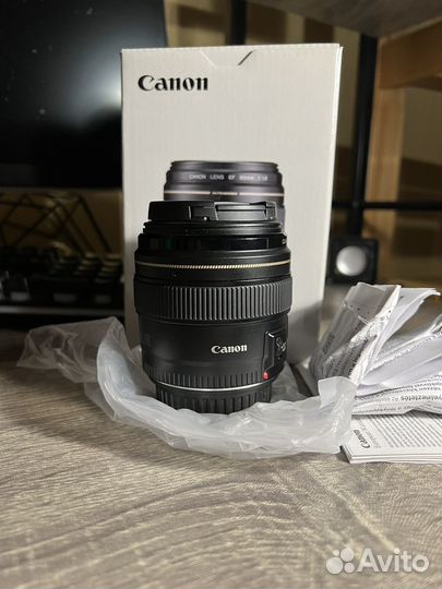 Объектив canon ef 85mm f 1.8 usm