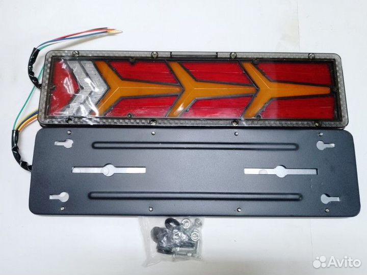 Фонари задние Газель 3302 12-24В Е квадрат 46 см