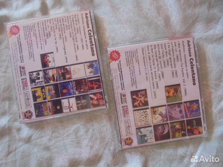 1 CD Коллекц Челентано+ Абба+ Джо Дассен+ А.Рыбак