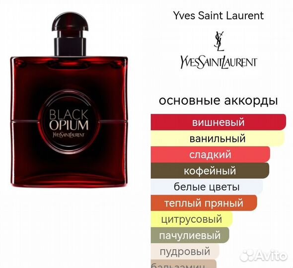 Духи женские Black Opium Over Red