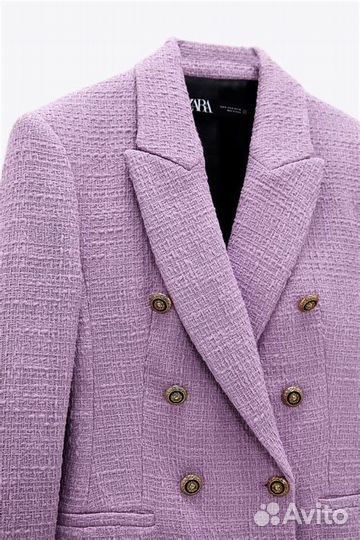 Твидовый пиджак Zara