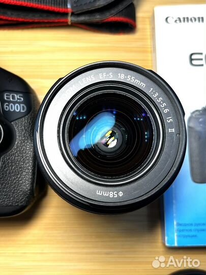 Canon 600d kit пробег 4352