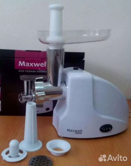 Мясорубка электрическая Maxwell MW1263W