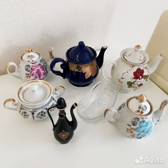 Советский фарфоровый чайник