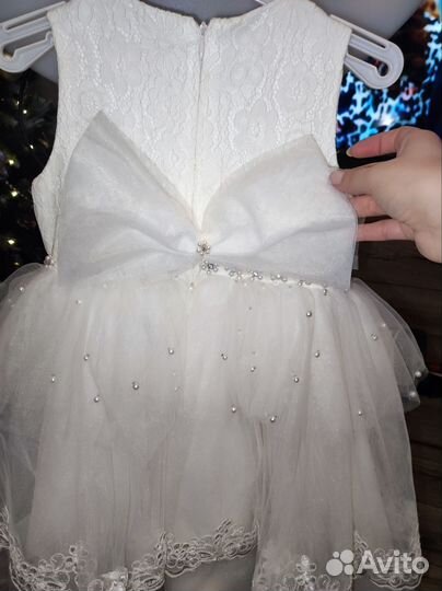 Нарядное платье для девочки 110 116