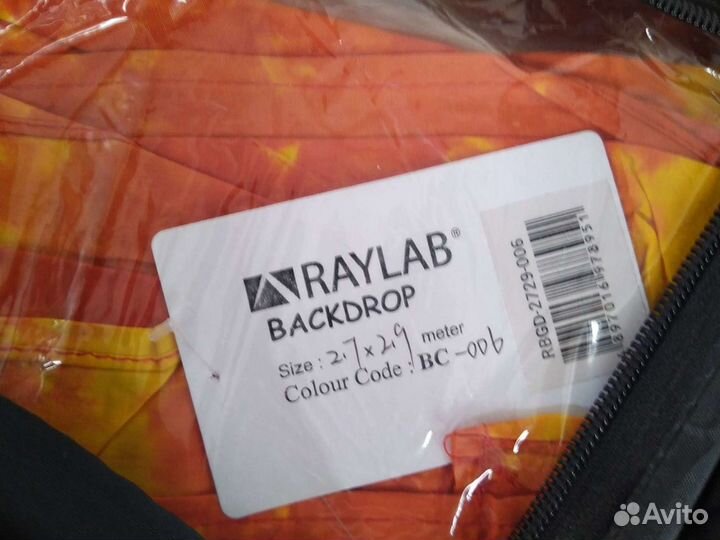Фотофон тканевый raylab