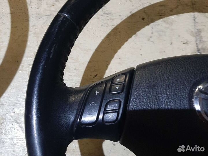 Руль кожанный Мазда 6 GG с подушкой безопасности