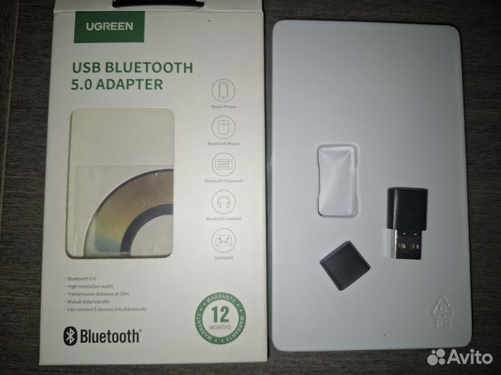 Ugreen CM390 bluetooth 5.0 usb адаптер