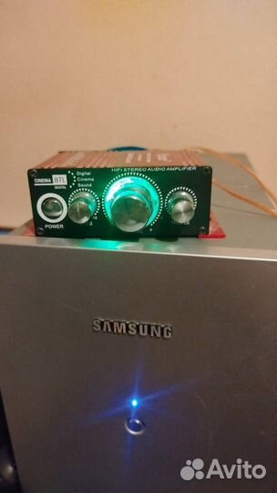 Акустическая система 2.1. Samsung+топ Logitech