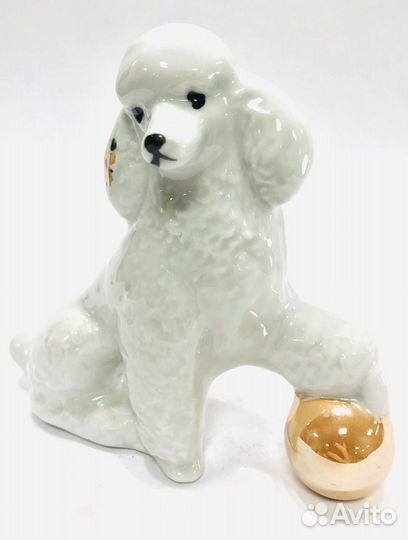 Статуэтка. Собака. Дулево. Лфз