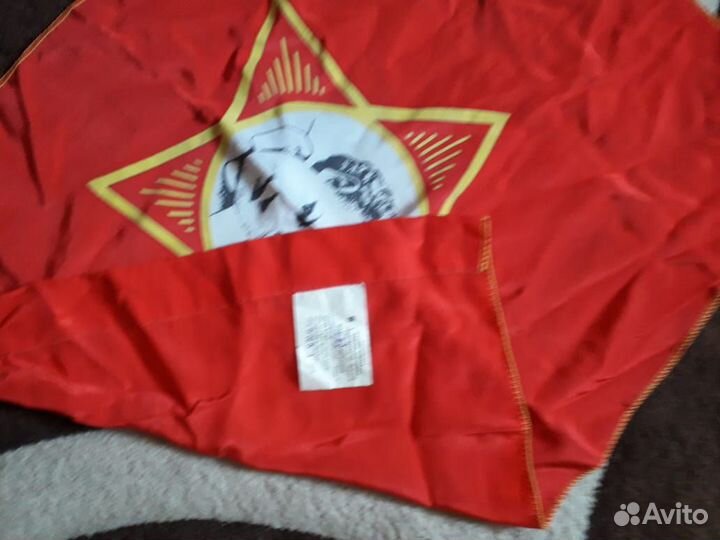 Флаг октябрятский СССР