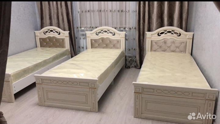 Кровать односпальная, кровать 90/2