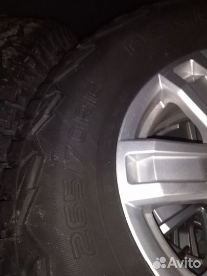 Nokian 265 70 r16 на дисках