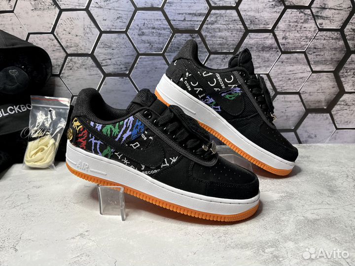 Кроссовки Nike Air Force 1 черные