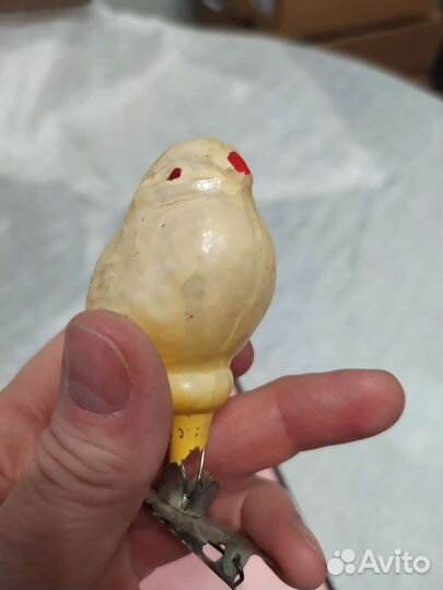 Елочные игрушки СССР на прищепках